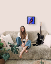 Load image into Gallery viewer, Digital painting of Eric Clapton by Stella Tooth wall view
