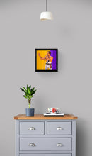 Load image into Gallery viewer, Freddie Mercury digital painting by Stella Tooth musician artist room view 

