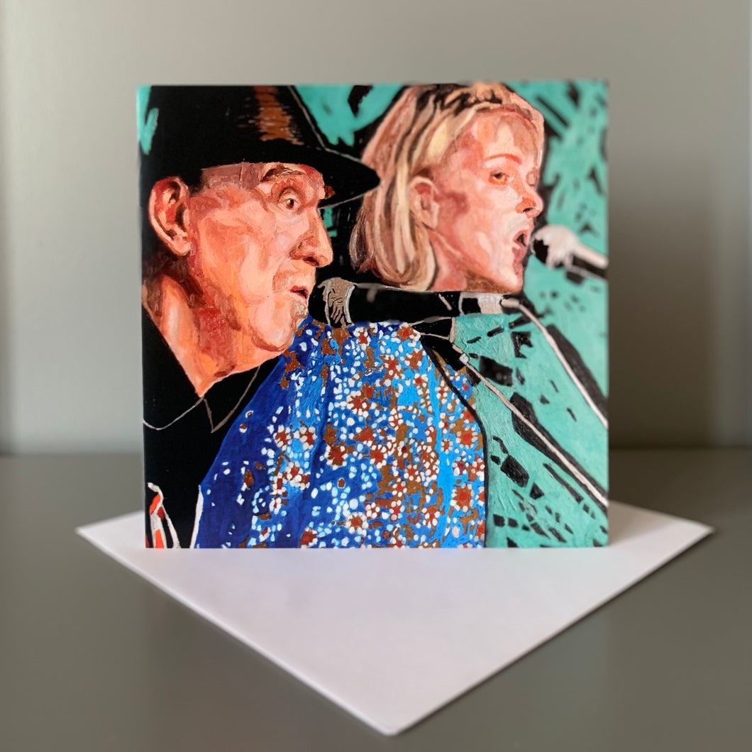 Hank Wangford and Spanner Fine Art Greetings Card 3 pack