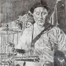 Load image into Gallery viewer, Jah Wobble at the Half Moon Putney by Stella Tooth Detail
