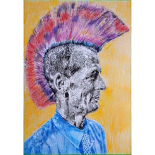 Load image into Gallery viewer, Last of the Mohicans by Stella Tooth Artist Drawing
