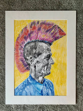 Load image into Gallery viewer, Last of the Mohicans by Stella Tooth Artist Drawing Portrait
