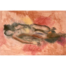 Load image into Gallery viewer, Life Drawing Mixed Media on paper by Stella Tooth
