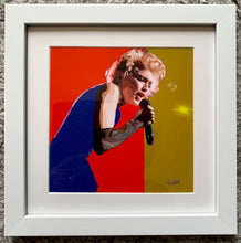 Load image into Gallery viewer, Madonna digital painting by Stella Tooth inspired by photo by Sol N&#39;Jie framed
