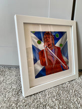 Load image into Gallery viewer, Rod Stewart digital painting by Stella Tooth inspired by photo by Solomon N&#39;Jie side view
