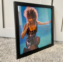 Load image into Gallery viewer, Tina Turner digital painting by Stella Tooth inspired by photo by Sol N&#39;Jie side view
